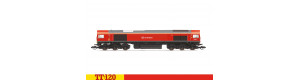 Motorová lokomotiva Class 66, Co-Co, 66097, DB Schenker, VI. epocha, TT, Hornby TT3017M