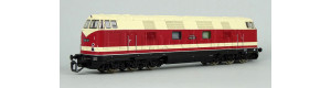 Motorová lokomotiva řady V 180 222, DR, šestinápravová, nové provozní číslo, III. epocha, TT, Piko 47291-4