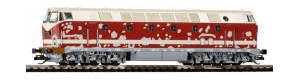 Motorová lokomotiva řady 119, vrchní reflektor, DR, IV. epocha, TT, Piko 47349
