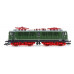 Elektrická lokomotiva řady 211, DR, 6 větracích mřížek, zelená, IV. epocha, TT, DOPRODEJ, Kuehn 31634