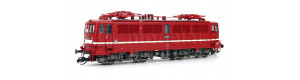 Elektrická lokomotiva řady 242, DR, 4 větrací mřížky, červená, IV. epocha, TT, Kuehn 31722