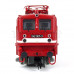 Elektrická lokomotiva řady 242, DR, 4 větrací mřížky, červená, IV. epocha, TT, DOPRODEJ, Kuehn 31722