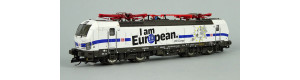 Elektrická lokomotiva Vectron 193, „I am European“, DB AG, VI. epocha, TT, Tillig 04834