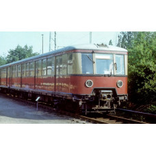 Jednotka Berliner S-Bahn ET 167, 4dílná, DR, analogová verze, III. epocha, TT, Kres 51067010