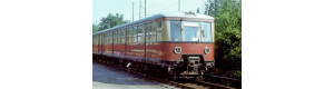 Jednotka Berliner S-Bahn ET 167, 4dílná, DR, analogová verze, III. epocha, TT, Kres 51067010