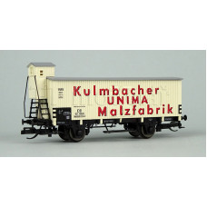 Izotermický vůz „UNIMA-Malzfabrik Kulmbach“, DB, III. epocha, TT, DOPRODEJ, Tillig 17391