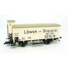 Izotermický vůz A2 "Löwen-Brauerei", K.P.E.V., I. epocha, TT, limitovaná série, DOPRODEJ, Tillig 501766