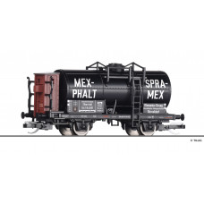 Kotlový vůz  „MEX-PHALT / SPRA-MEX“, zařazen u DRG, II. epocha, TT, Tillig 95774