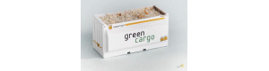 Kontejner ,,Green Cargo", H0, BuBiModel h070040