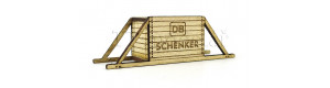 Přepravní bedna DB Schenker, hotový model, H0, BubiModel h070076