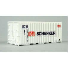 Kontejner DB Schenker, bílý, TT, BuBiModel tt70121