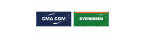 Set 2 kontejnerů CMA-CGM LC + Evergreen OT, H0, IGRA MODEL 98010034