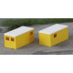 Stavebnice, stavební kontejnery, žluté, 2 kusy, H0, IGRA MODEL 66818215