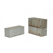 Stavebnice kontejnerů ISO 1C Intrans, 3 kusy, H0, SDV 1092