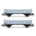 Set dvou nákladních vozů, DR,  "Eisenwerke West", III. epocha, TT, Tillig TT Club 2022, DOPRODEJ, Tillig 502408