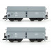 Set dvou vozů pro přepravu uhlí, "Eisenwerke West", DR, III. epocha, TT, Tillig TT Club 2023, Tillig 502504