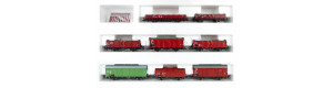 Set osmi nákladních vozů, ČSD, III. epocha, H0, Roco 44001