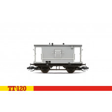 Krytý brzdový vůz "Toad E", 140526, III. epocha, TT, Hornby TT6012