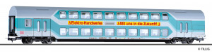 Osobní patrový vůz 2. třídy DBz751, DB AG, V. epocha, H0, Tillig 73821