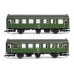 Set dvou osobních vozů 1./2 a 2. třídy, DB, IV. epocha, TT, Tillig 01015