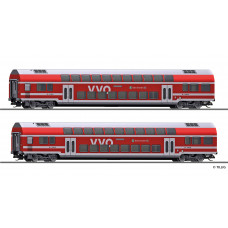 Set osobních vozů „S-Bahn Dresden“, DB AG, díl 2, VI. epocha, TT, Tillig 01093