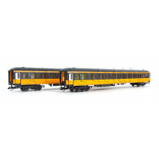 Set dvou vozů Bcmz, RegioJet, VI. epocha, TT, limitovaná série pro DS Model, Tillig 502231
