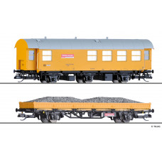 Set vozů pracovního vlaku, DB AG, VI. epocha, TT, Tillig TT Club 2024, Tillig 502607