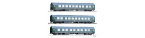 Salónní vlak „Salonwagenzug 2“ vlády NDR, DR, H0, IV. epocha, Tillig 70039