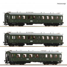 Set tří osobních vozů "Altenberg", DRG, II. epocha, TT, Roco 6280001