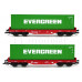 Základní sada TT s nákladním vlakem a motorovou lokomotivou TRAXX , MÁV, VI. epocha, TT, Tillig 01500