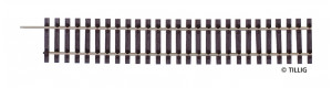 Flexi kolej s dřevěnými pražci, 890 mm, H0, Tillig 82125