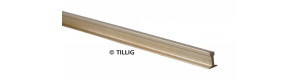 Kolejnicový prut, délka 1 m, výška 2,5 mm, H0, Tillig 82500
