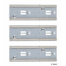 Přímá kolej bez povrchu, 66,2 mm, 3 kusy, tramvajové kolejivo Luna, H0, Tillig 87781