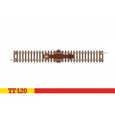 Rozpojovací kolej, 166 mm, TT, Hornby TT8013