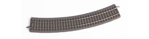 Oblouková kolej s podložím R3 484 mm, H0, Piko 55413