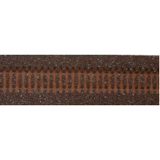 Štěrkové lože pro flexi kolej s betonovými pražci, hnědé, délka 680 mm, TT, Tillig 86310