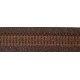 Štěrkové lože pro flexi kolej s betonovými pražci, hnědé, délka 680 mm, TT, Tillig 86310