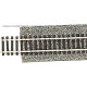 Štěrkové lože pro flexi kolej, šedé, délka 680 mm, TT, Tillig 86358