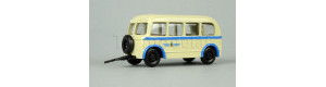 Autobusový přívěs 1956 W701/S (blue line), TT, VV model 5032