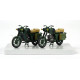 Motocykl MZ TS 250, 2 kusy, NVA, H0, Kres 10271