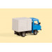 Stavebnice nákladního automobilu Multicar M24-0 se skříňovou nástavbou, TT, Auhagen 43673
