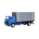 Stavebnice automobilu Liaz, modrý, šedý kontejner, H0, IGRA MODEL 66618217