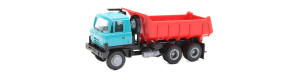 Stavebnice – Tatra 815 6x6, tyrkysová/červená, sklopka S1, H0, IGRA MODEL 66818153