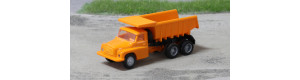 Stavebnice, Tatra 148, oranžový dumper, H0, IGRA MODEL 66818200