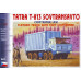 Stavebnice Tatra 813 8x8, nosič kontejnerů, H0, SDV 367