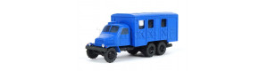 Nákladní auto Praga V3S skříňová, barva modrá, hotový model, TT, Pavlas APMH05b