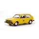 Osobní auto Volkswagen Golf 1, žlutá barva, Post, TT, Herpa 066761