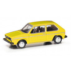 Osobní automobil Volkswagen Golf I, briliantově žlutý, TT, Herpa 066600-002