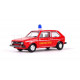 Osobní auto Volkswagen Golf 1, hasiči, TT, Herpa 066754