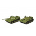 Stavebnice středního tanku T-54B/T-55A, 2 kusy, TT, SDV 12101